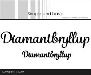 Diamantbryllup, danske tekster, dies, Simple og basic.